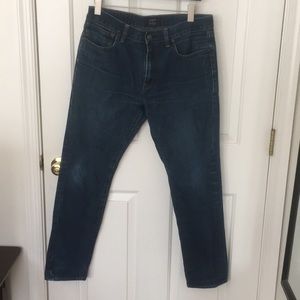 Men’s slim fit J. Crew jeans